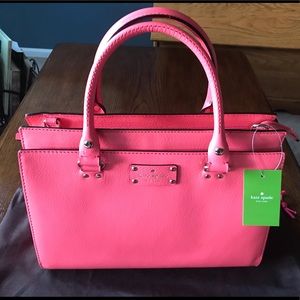 Kate Spade Durham Wellesley Flamingo Shoulder Bag